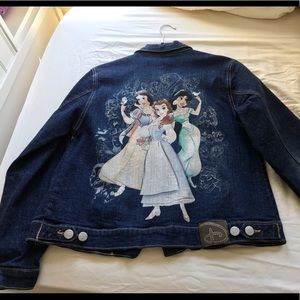 Disney Studio Painted Denim Jacket *rare*